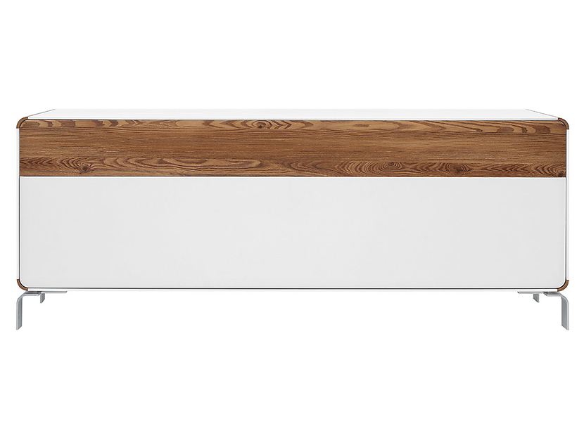 Livia TV-bänk B150 cm - Vit/Trä Livia TV-bänk B150 cm - Vit/Trä