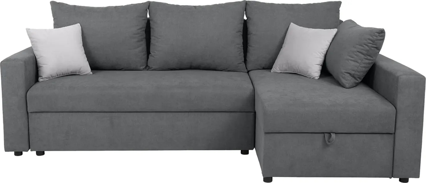 Zemek divanbäddsoffa - Grå Zemek divanbäddsoffa - Grå