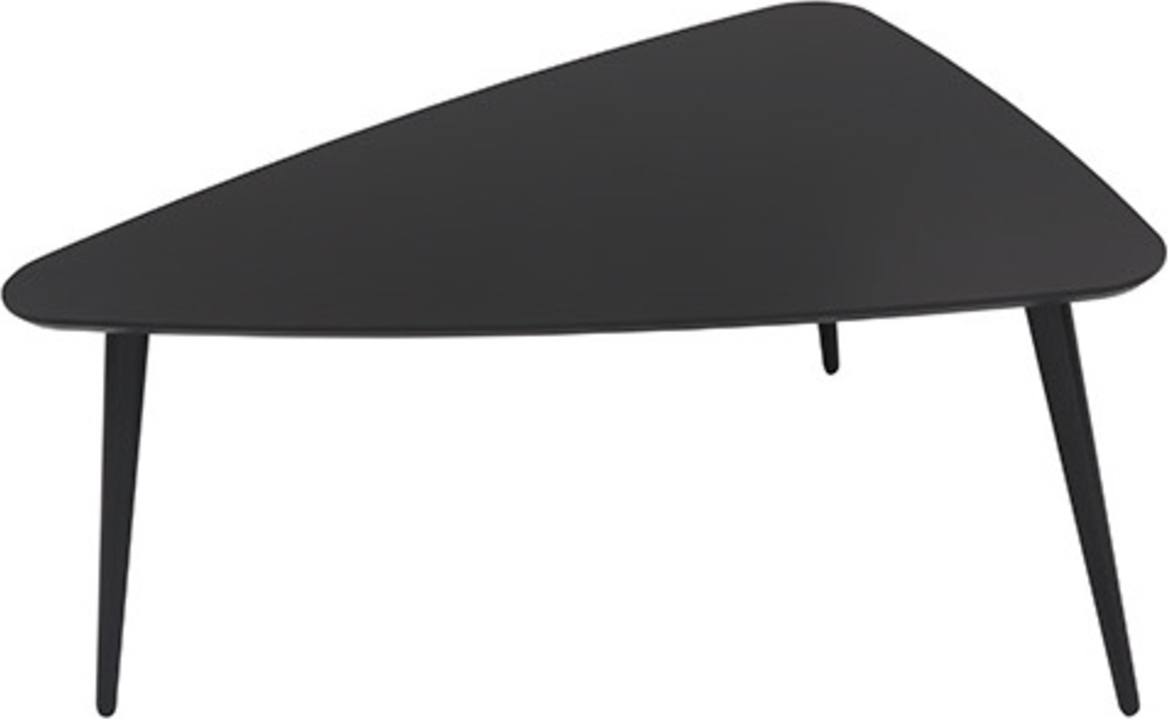 Triango salontafel 80 x 65 cm - Zwart