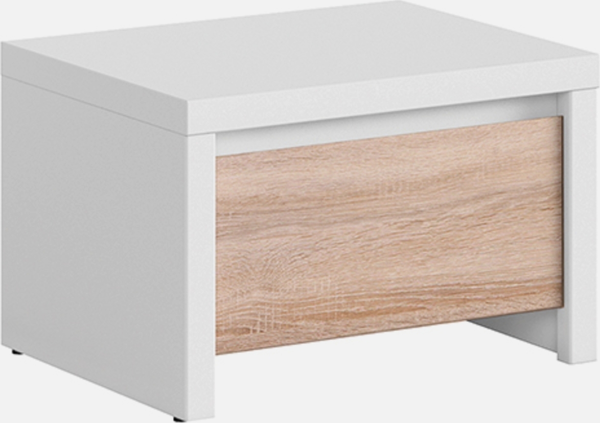 Kaspian s�ngbord - Vit/ek