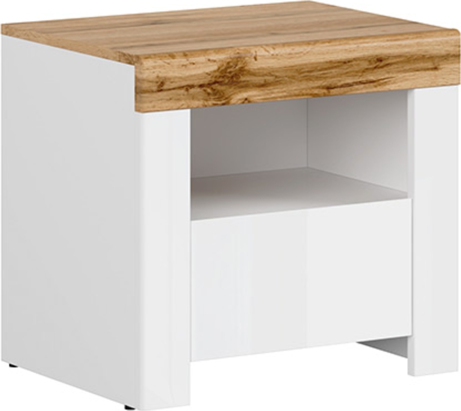 Holten s�ngbord - Vit/ek