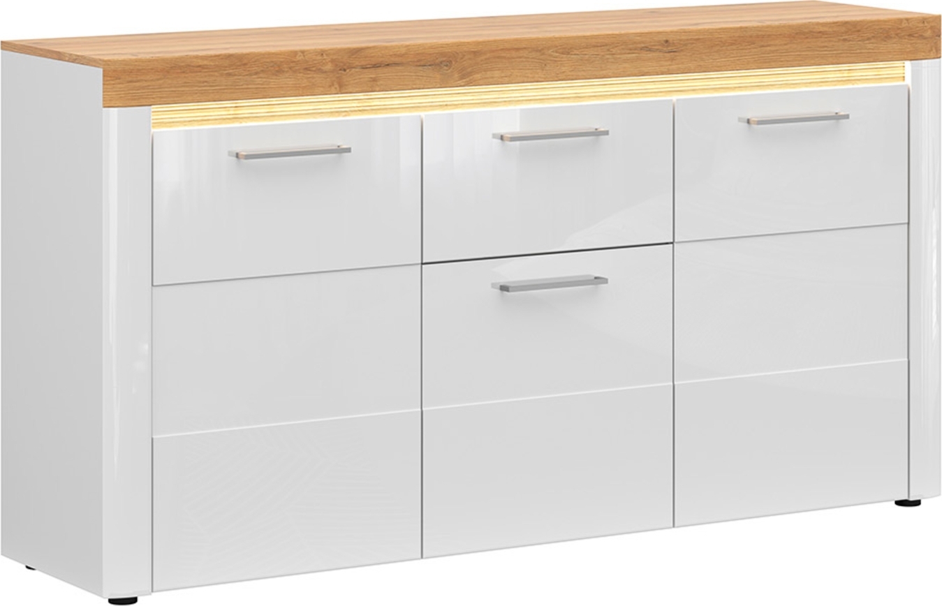 Horton dressoir met doos - Wit