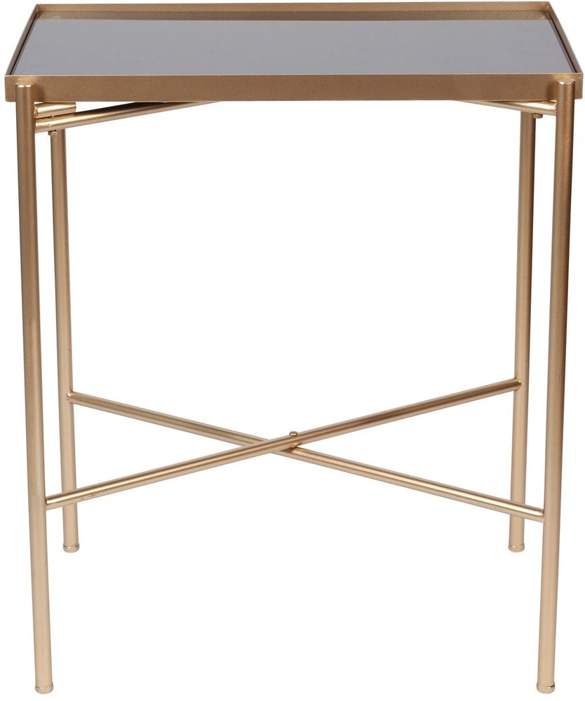 Accentbord Evan 62,5 x 41 cm - Guld Accentbord Evan 62,5 x 41 cm - Guld