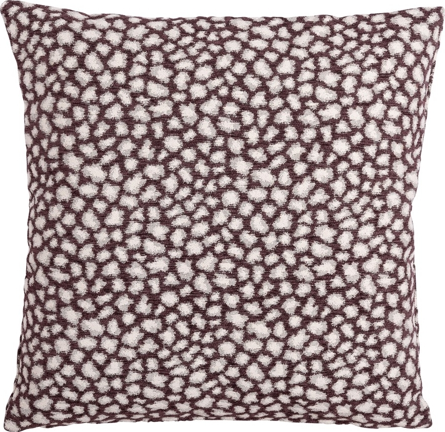 Leo kuddfodral 50 x 50 cm - Bordeaux