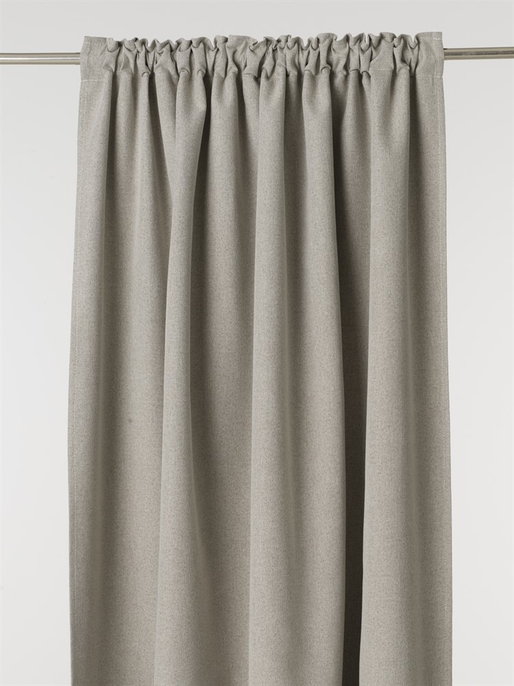 Liv gardinl�ngd 2-pack 135 x 240 cm - Sand m�rkl�ggning