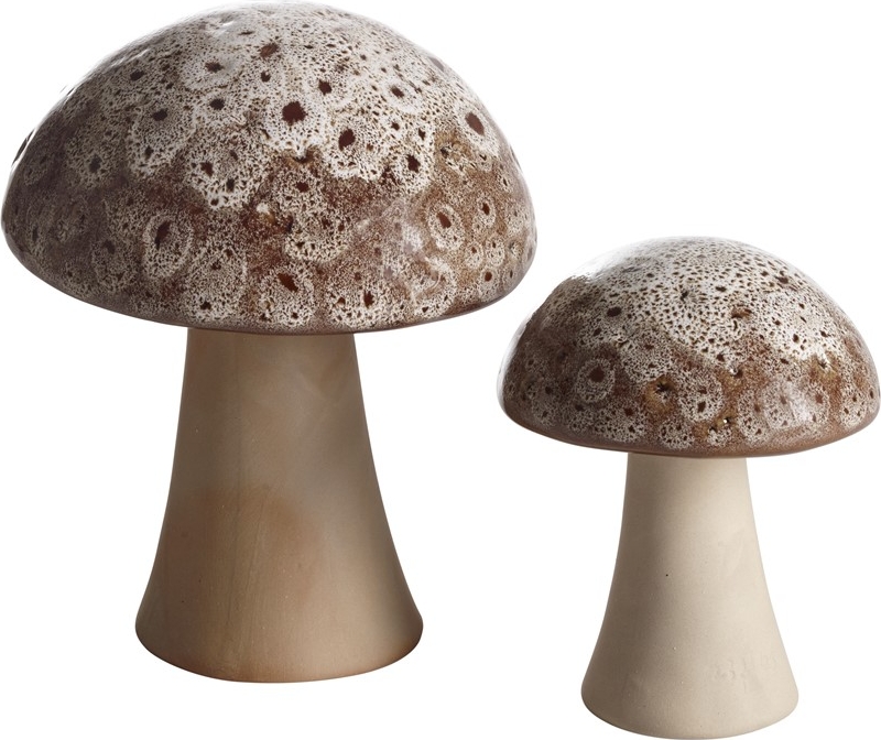 Champignondecoratie - Beige