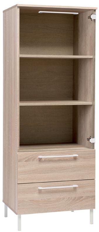 Simona vitrinskåp - Vitpigmenterad ek Simona vitrinskåp - Vitpigmenterad ek