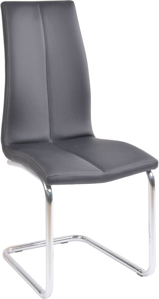 Sunne stol - Svart/krom