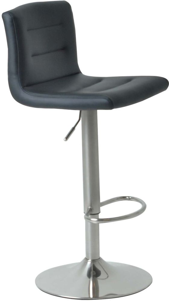 Barstol - Svart/krom