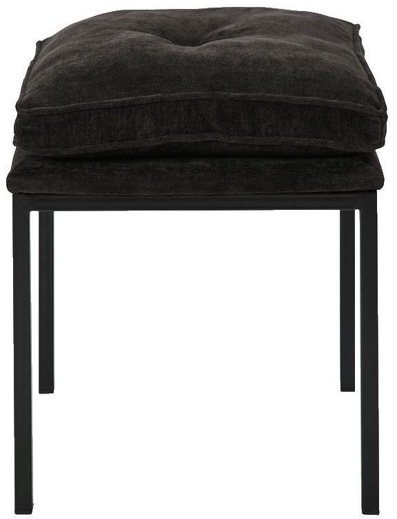 Sentado kruk met kussen - Zwart