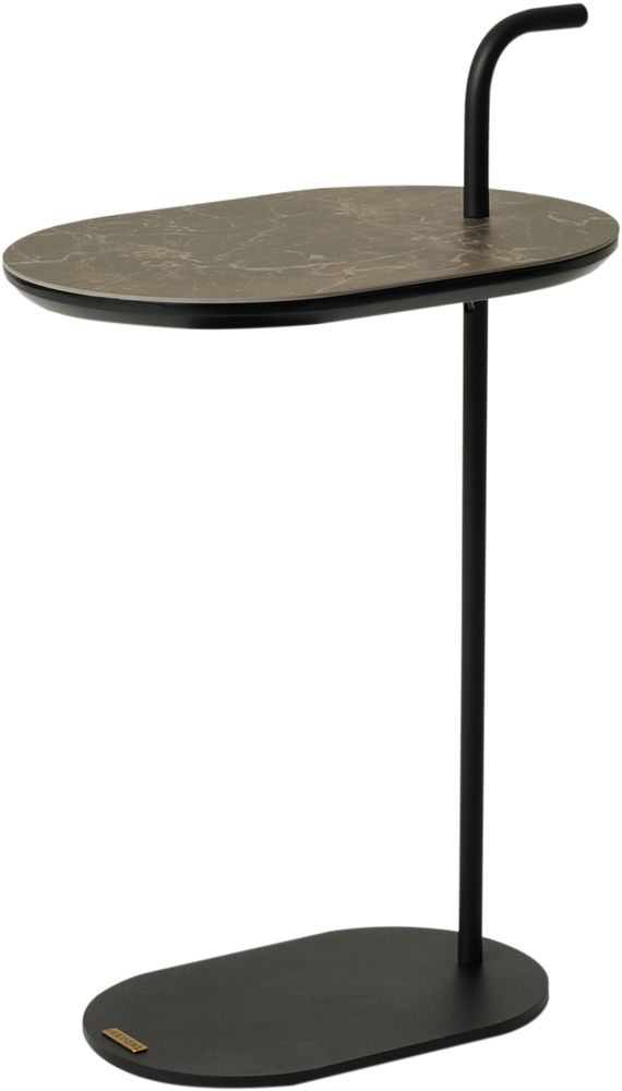 Pandora avlastningsbord 28 x 40 cm - Brun/marmorimitation