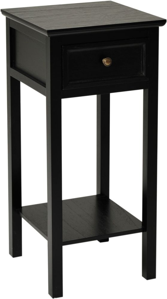 Bristol Nachtkastje 75 cm hoog - Zwart