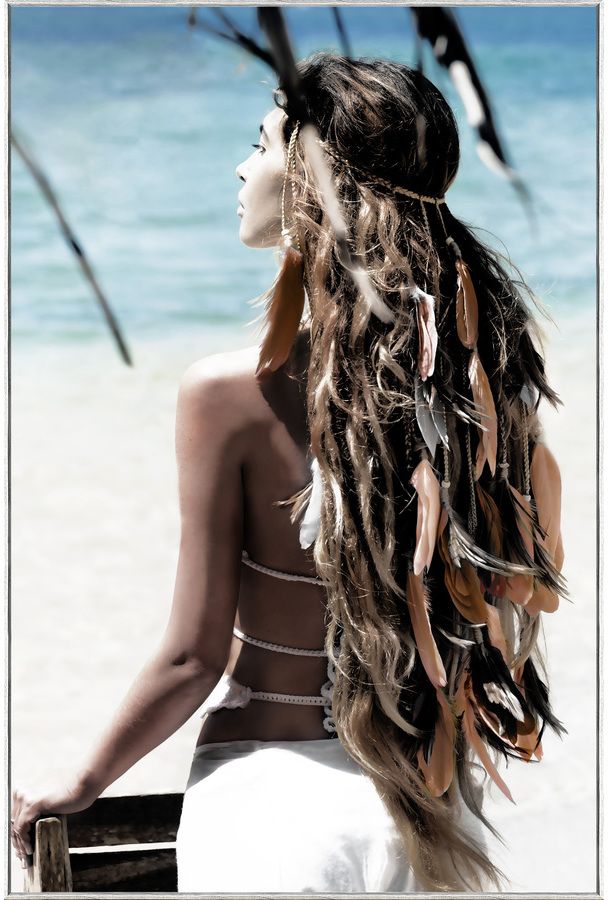 Glastavla - Indian summer - 80x120 cm