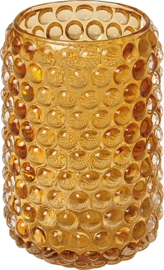 Bubbelkaars lantaarn groot - Geel