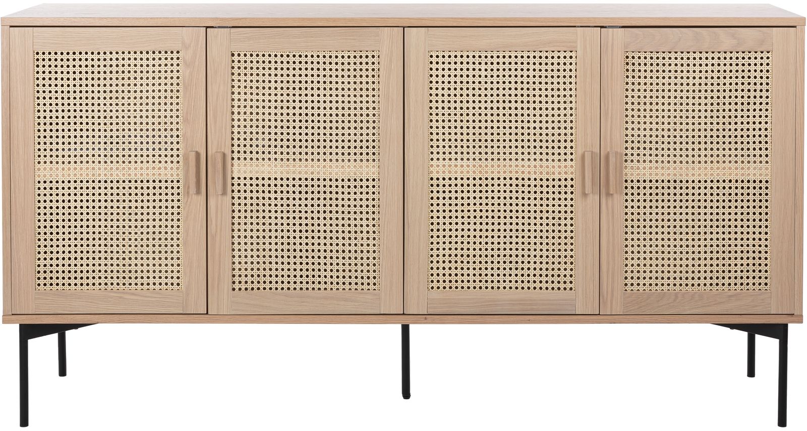 Raffel\\\'s dressoir - Wit gepigmenteerd eiken fineer