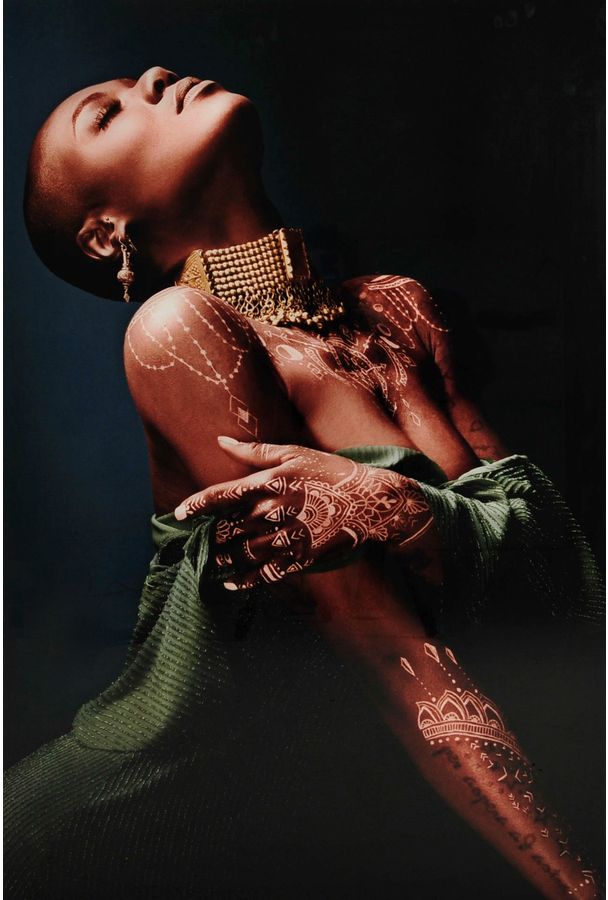 Glastavla - Peaceful - 80x120 cm