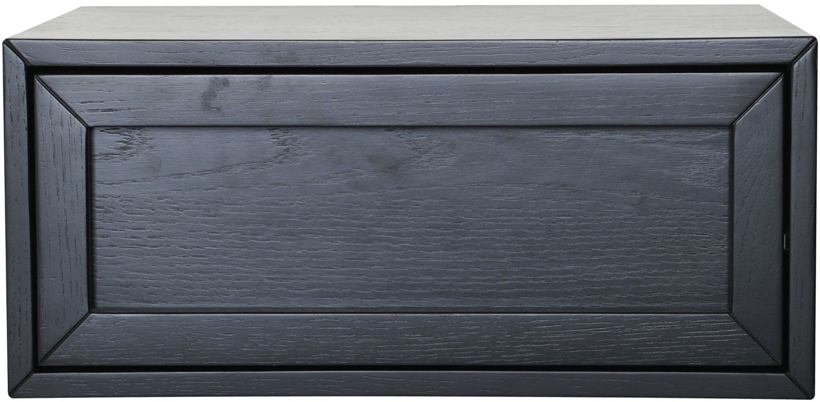 Isak wandhangend nachtkastje - Zwart eikenfineer