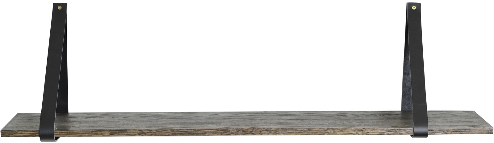 Frikk wandplank 100 cm - Bruin gelakt eikenhout