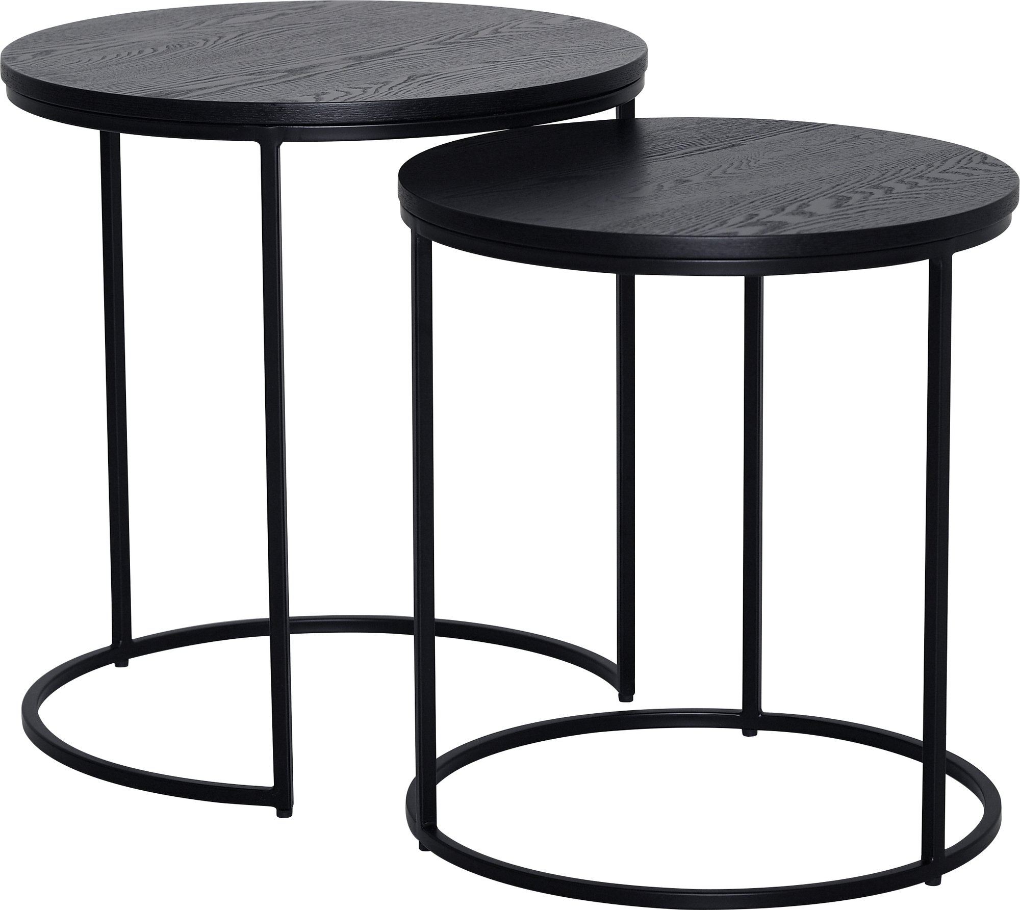 Duett soffbord �49/45 cm - Svart