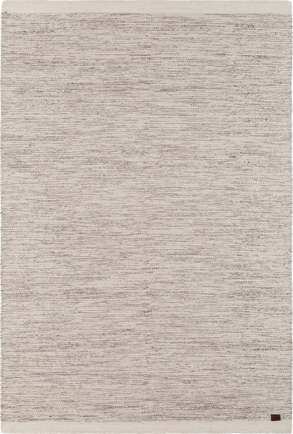 Tofta handv�vd ullmatta Creme