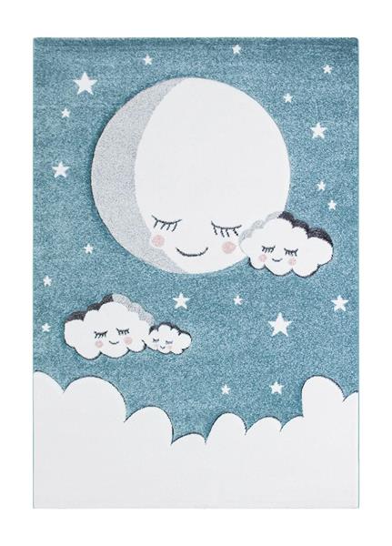 Barnmatta Sheri - Turkos - 120x170 cm Barnmatta Sheri - Turkos - 120x170 cm