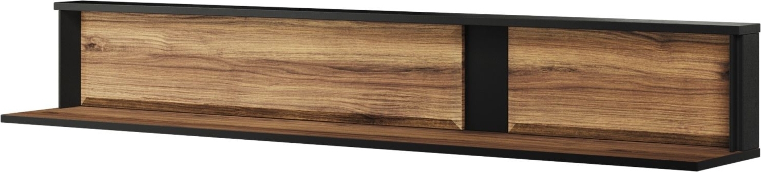 Borga wandplank - Catania eiken/zwart