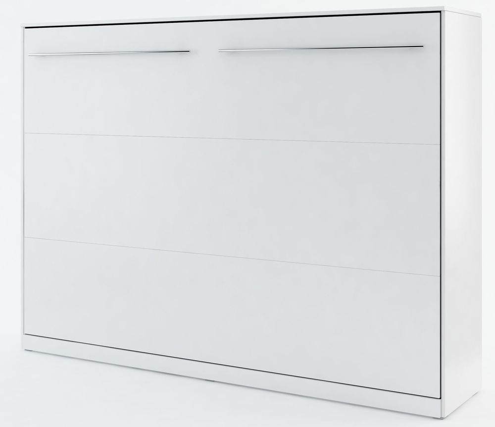 Sängskåp 140x200 cm fällbar säng - Vit Sängskåp 140x200 cm fällbar säng - Vit