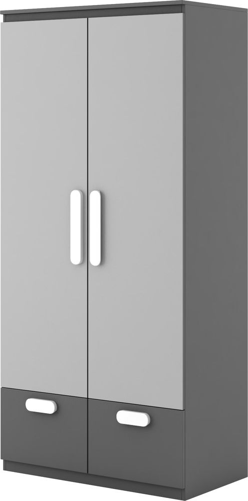 Pauline garderob - Graphite/grå Pauline garderob - Graphite/grå