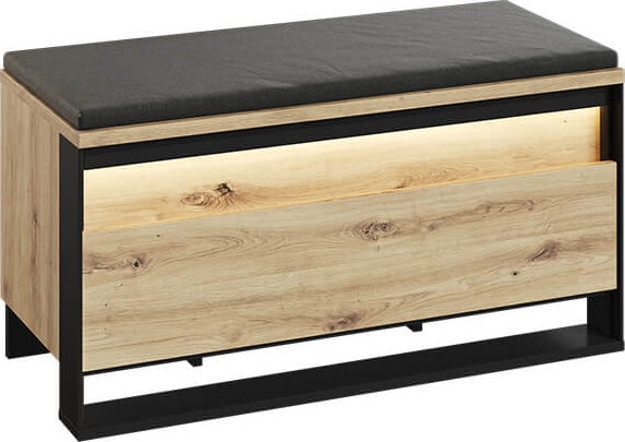 Quant hallb�nk 92 cm - Artisan ek/svart