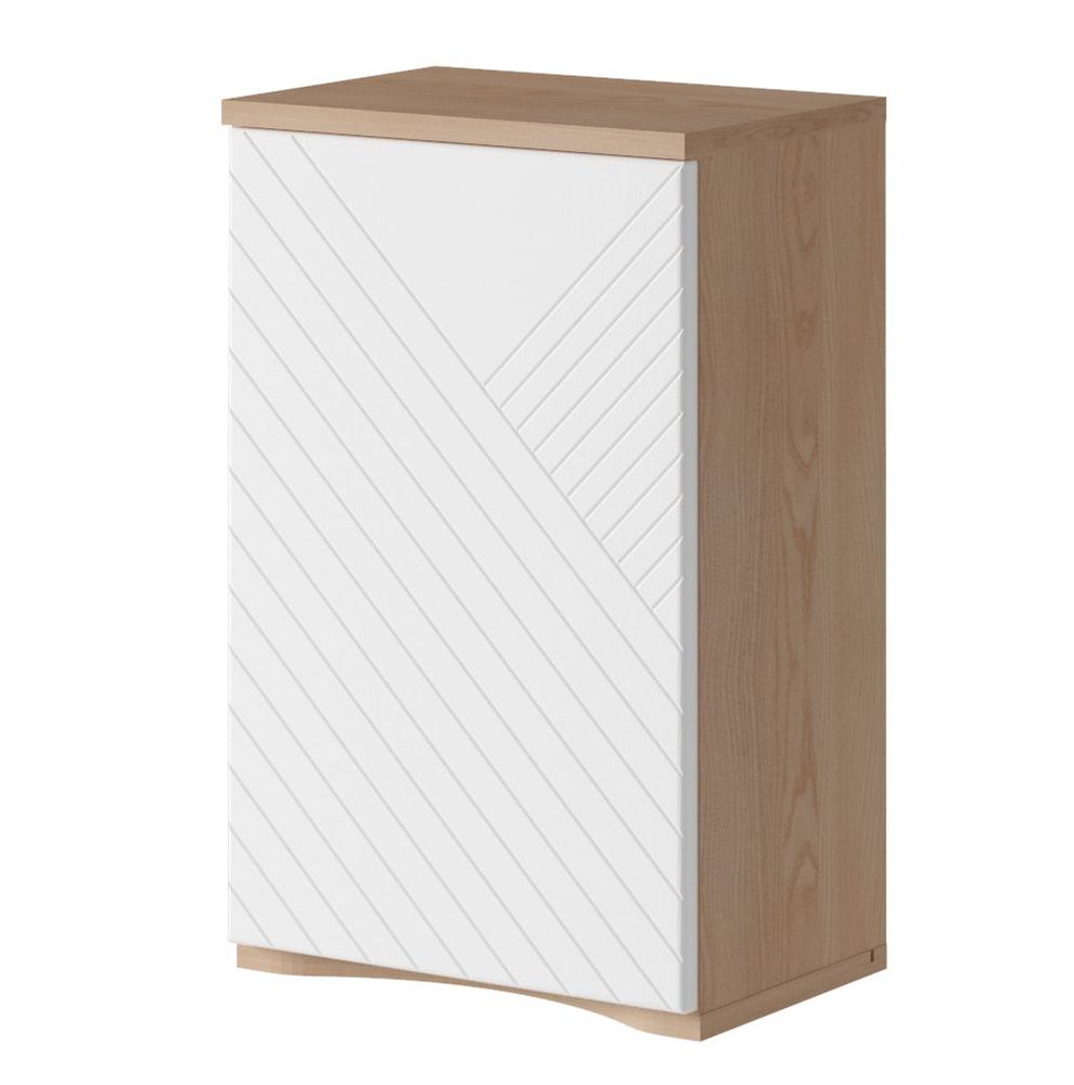 Hillevi A v�ggsk�p - Vit/bok