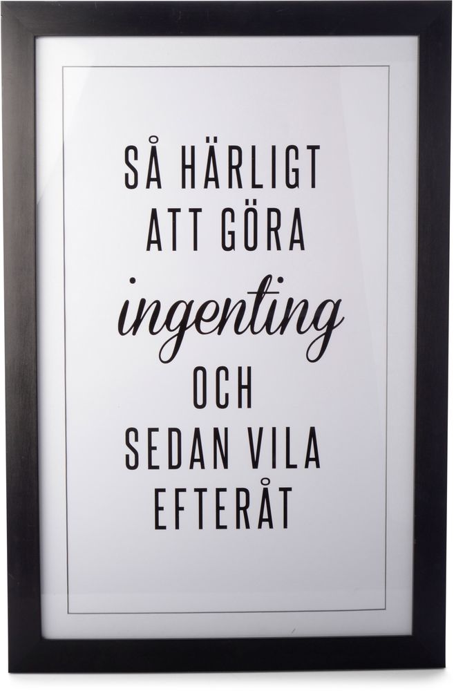 Tavla Ingenting