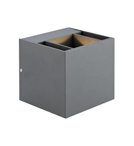 Argos Vägglampa - Mörkgrå Argos Vägglampa - Mörkgrå