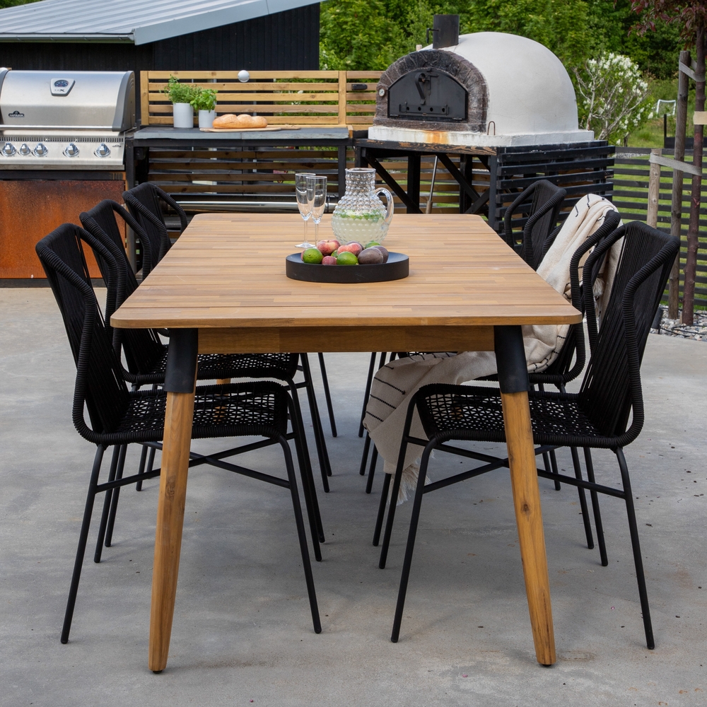 Julian eettafel 210 x 100 cm - Naturel