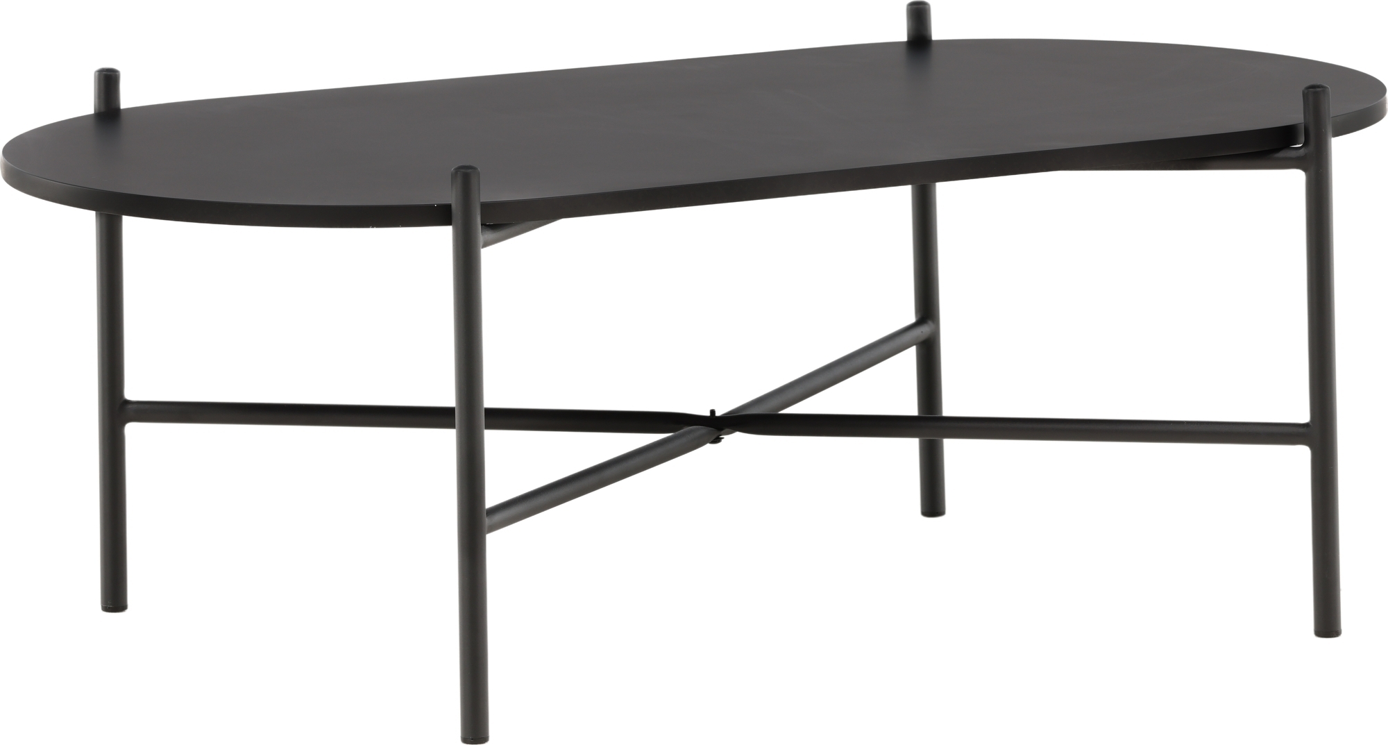 Pueblo soffbord 120 x 60 cm - Svart