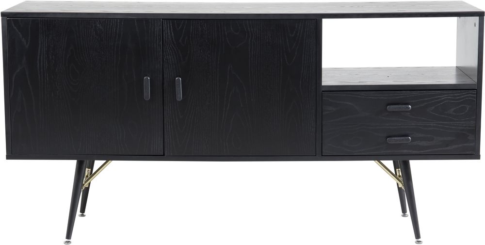 Ansmark sideboard - Svart/mässing Ansmark sideboard - Svart/mässing