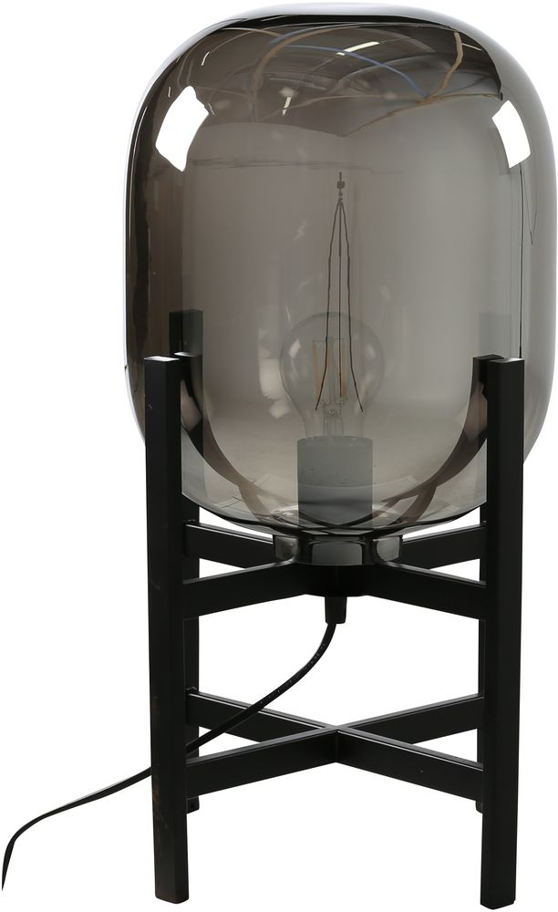 Marbystrand bordslampa - Svart/glas Marbystrand bordslampa - Svart/glas