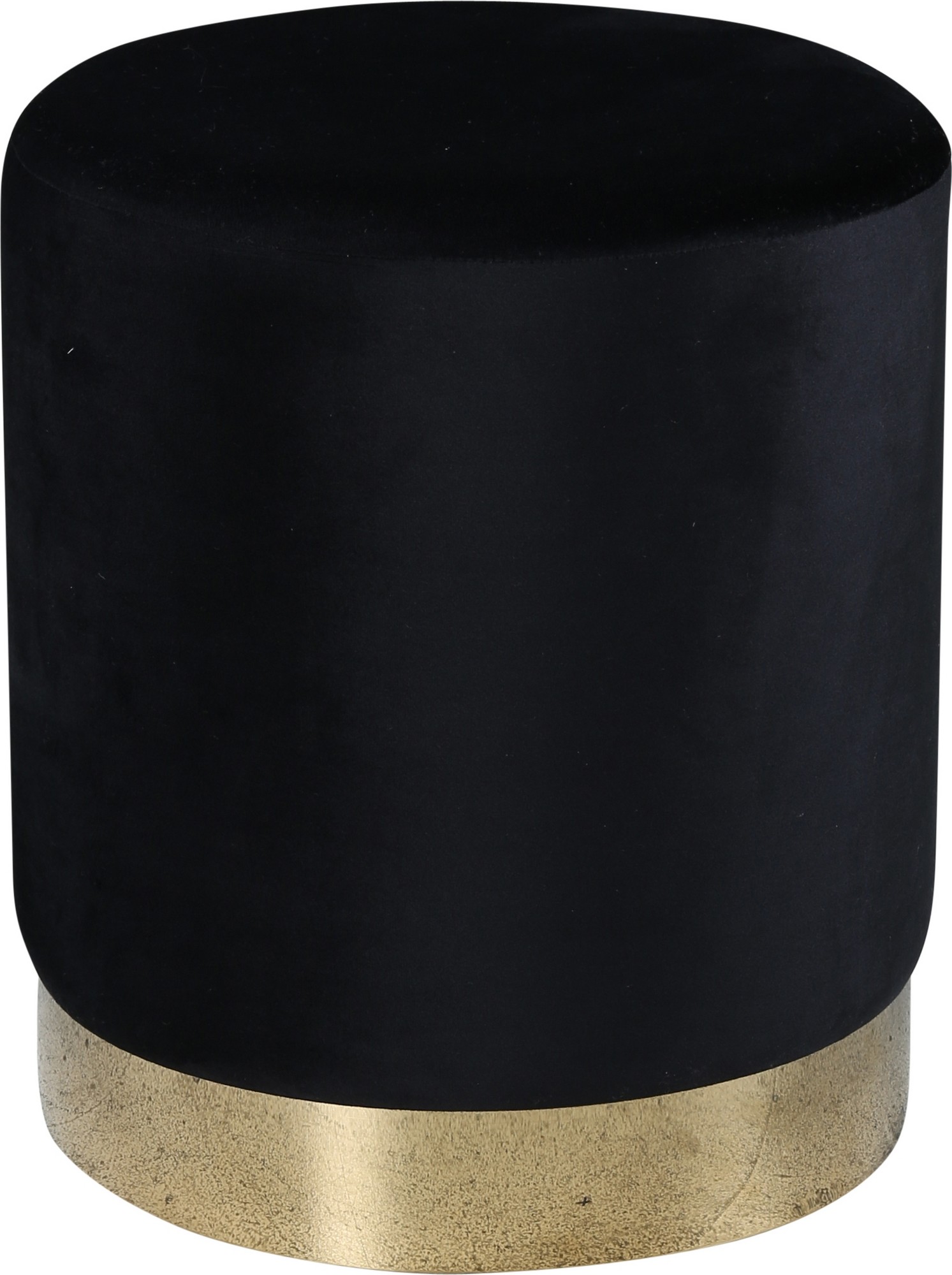 Remi sittpuff - Svart sammet