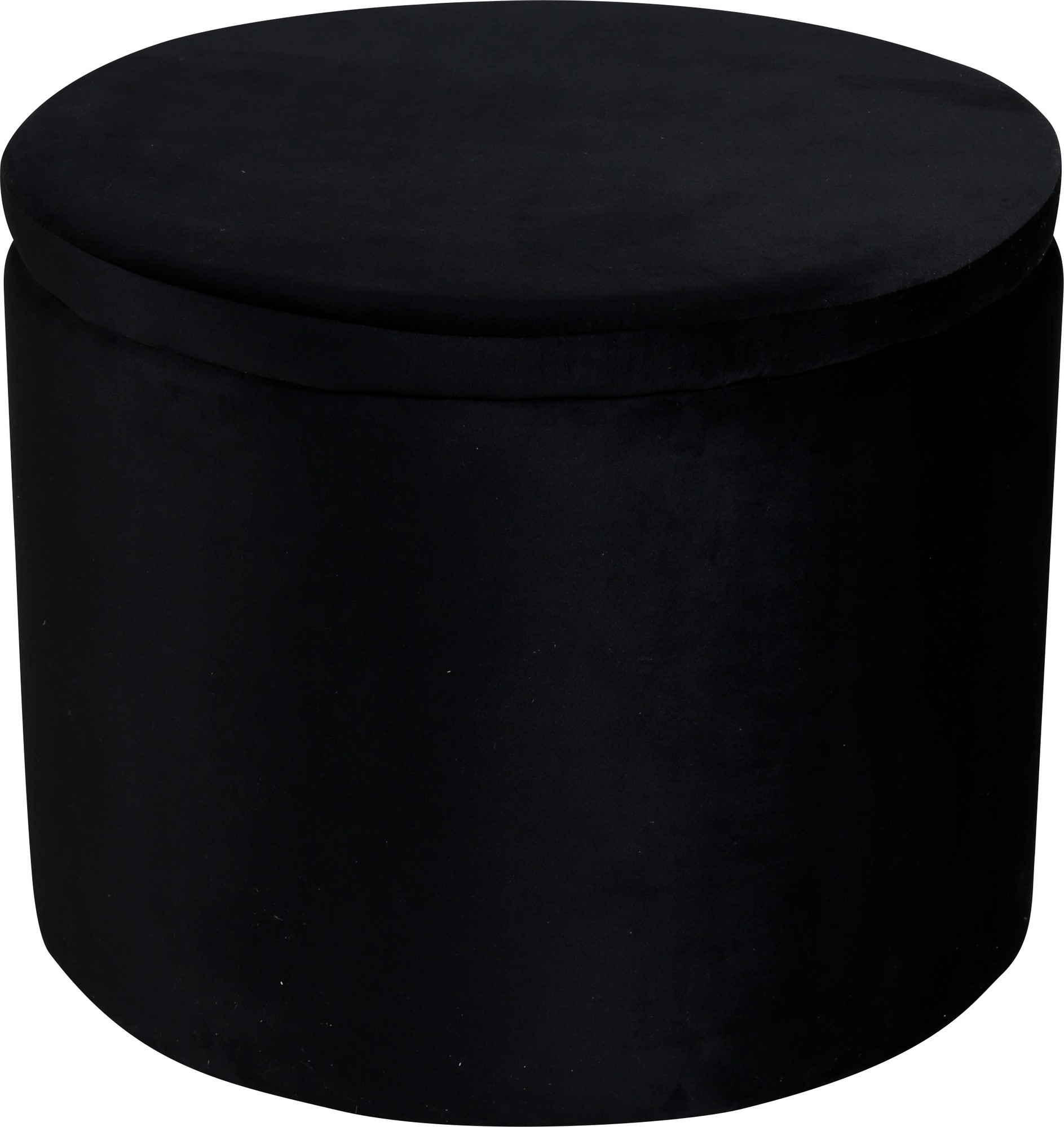 Jabar sittpuff - Svart sammet Jabar sittpuff - Svart sammet