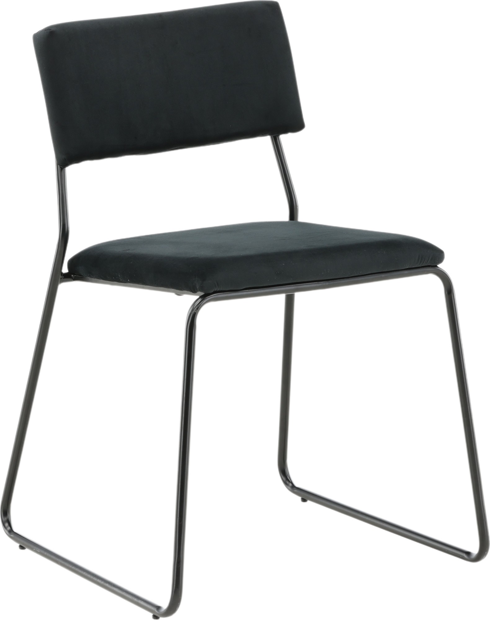 Frekvens stol - Svart sammet Frekvens stol - Svart sammet