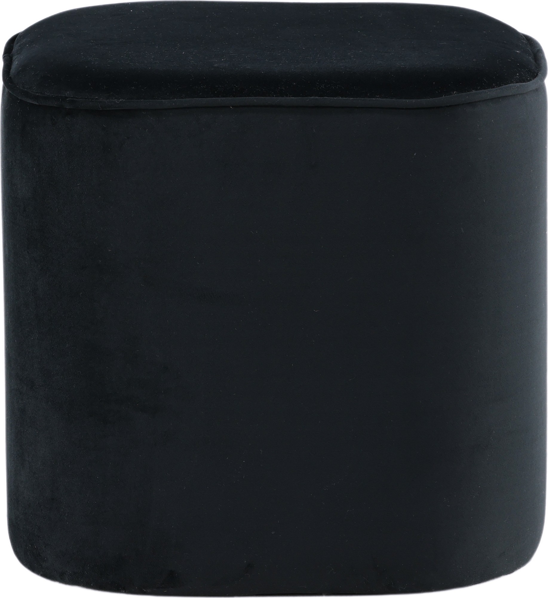Chip sittpuff - Svart sammet