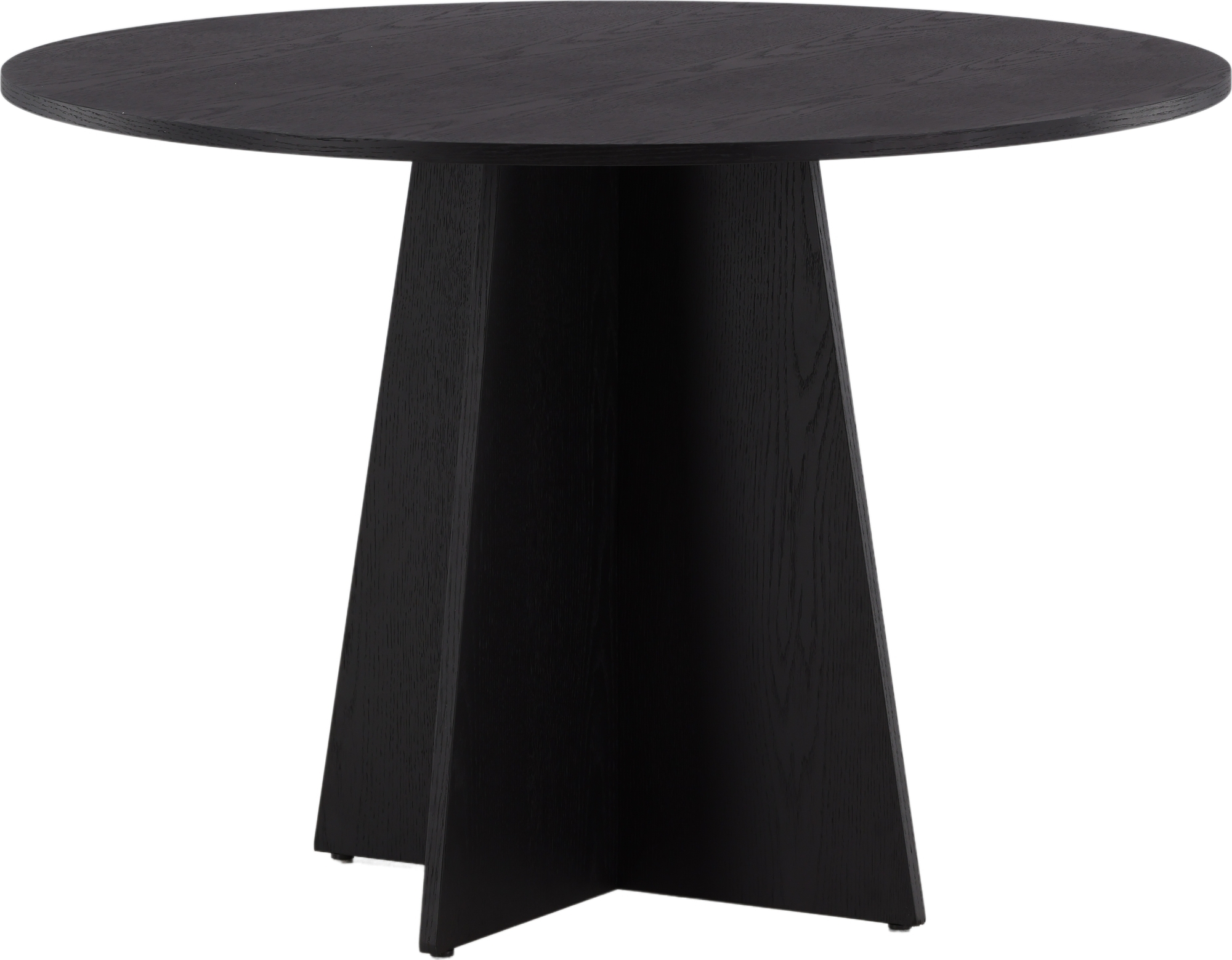 Bootcut matbord �110 cm - Svart