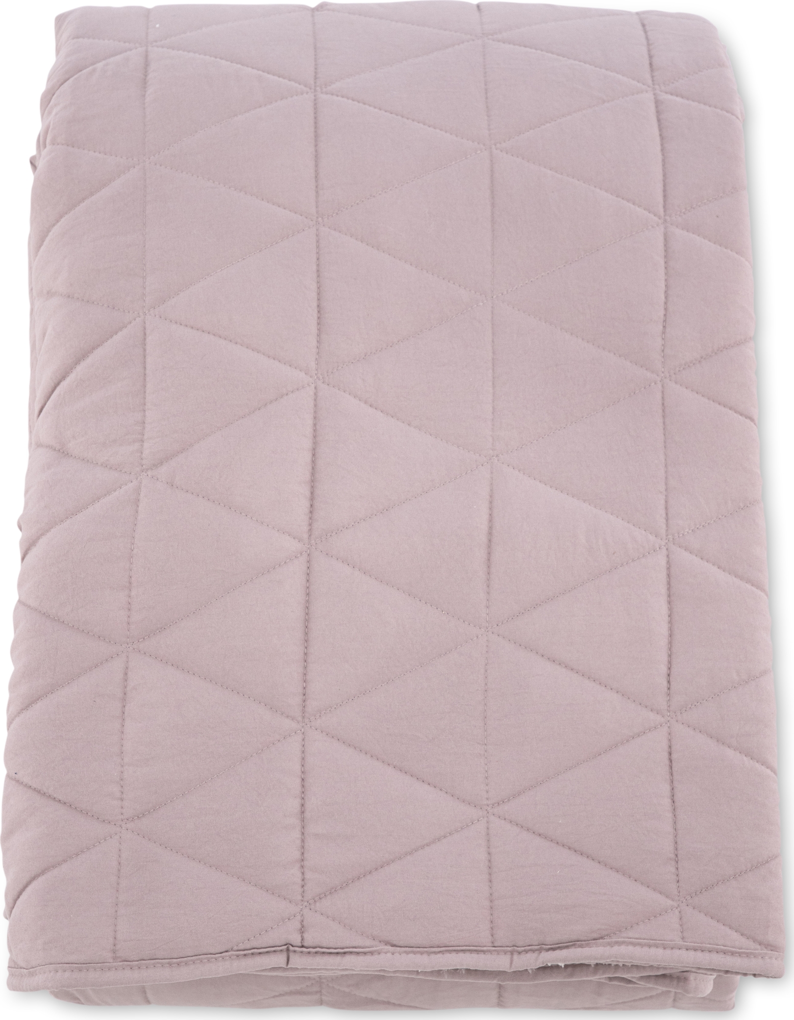 Ziro överkast 260x260 cm - Ljusrosa