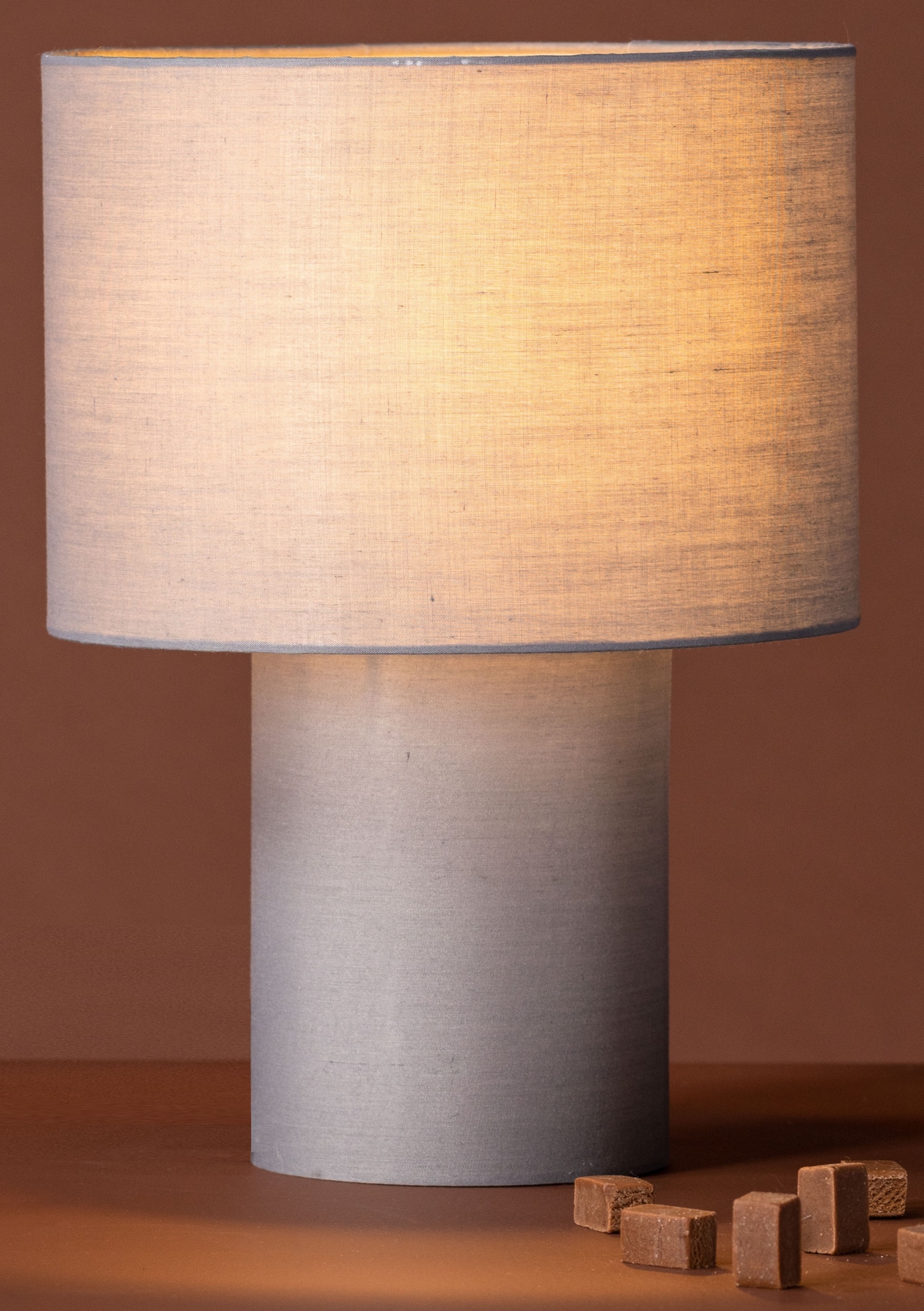 Tafellamp Etenio - Donkergrijs