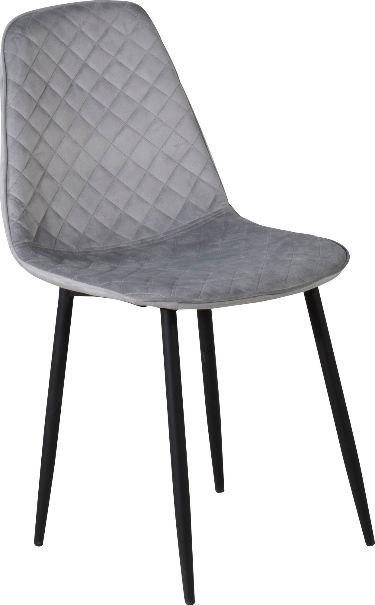 Bridge Diamond matstol - Gr� sammet