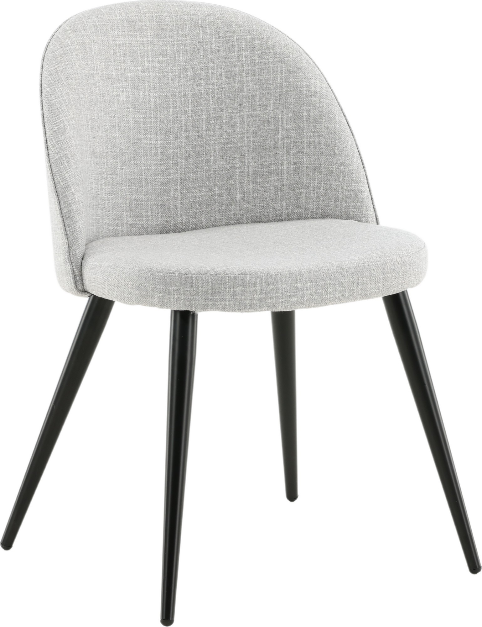 Alice matstol - Ljusgrå tyg Alice matstol - Ljusgrå tyg