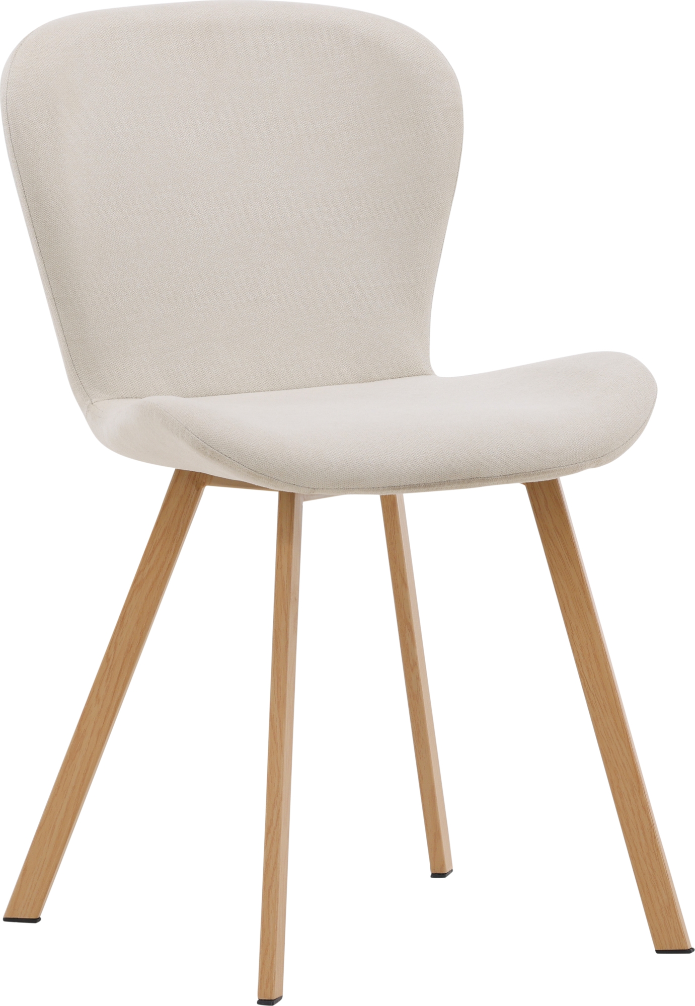 Lilja matstol - Beige/ek