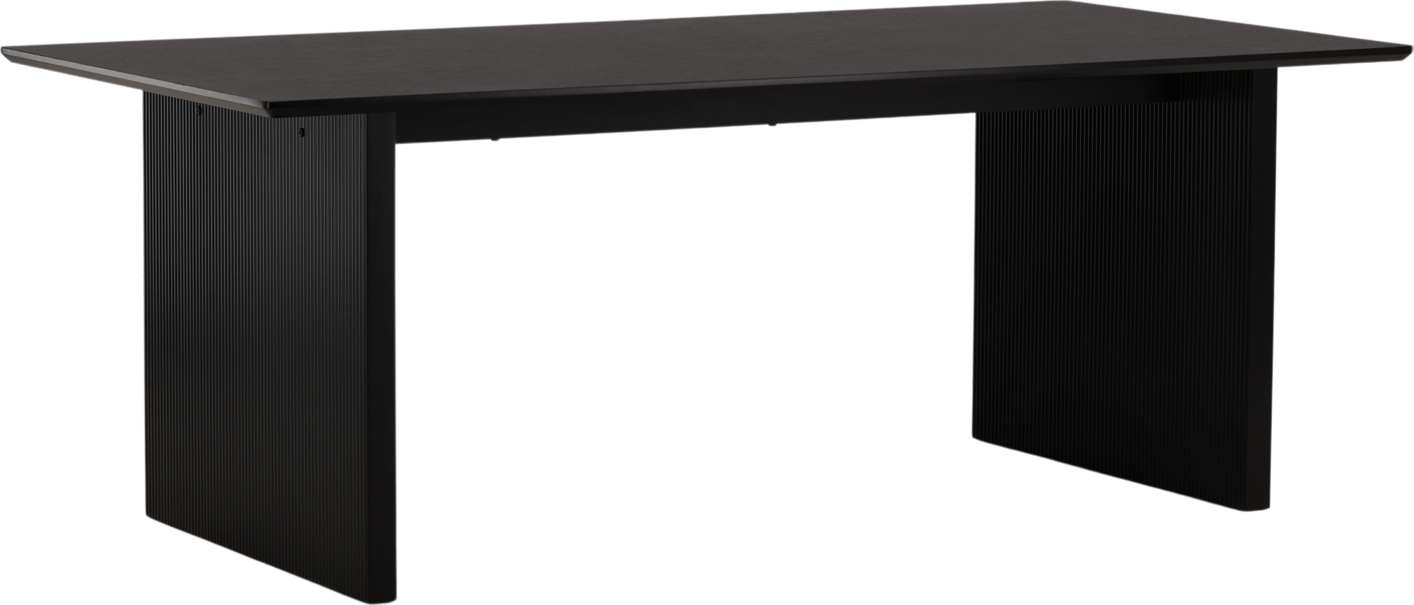 Vail matbord 200 x 100 cm - Svart