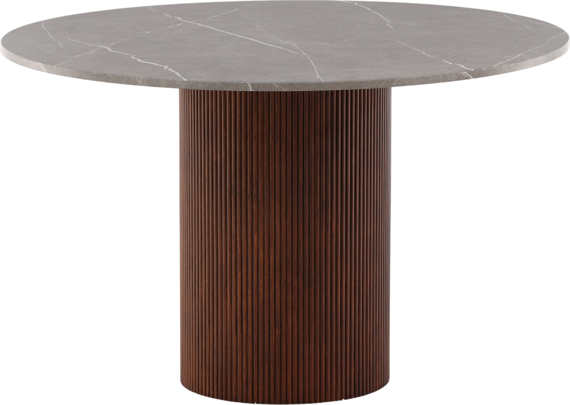 Austin matbord 120 cm - Gr/mocca