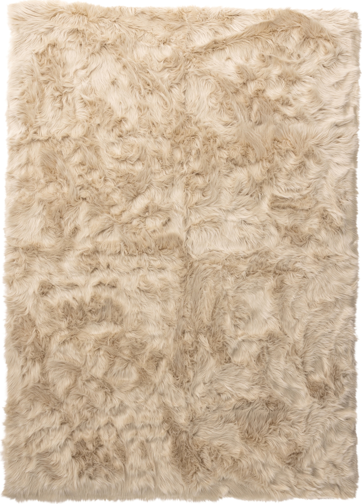 Katy fäll 230 x 160 cm - Beige fuskpäls Katy fäll 230 x 160 cm - Beige fuskpäls