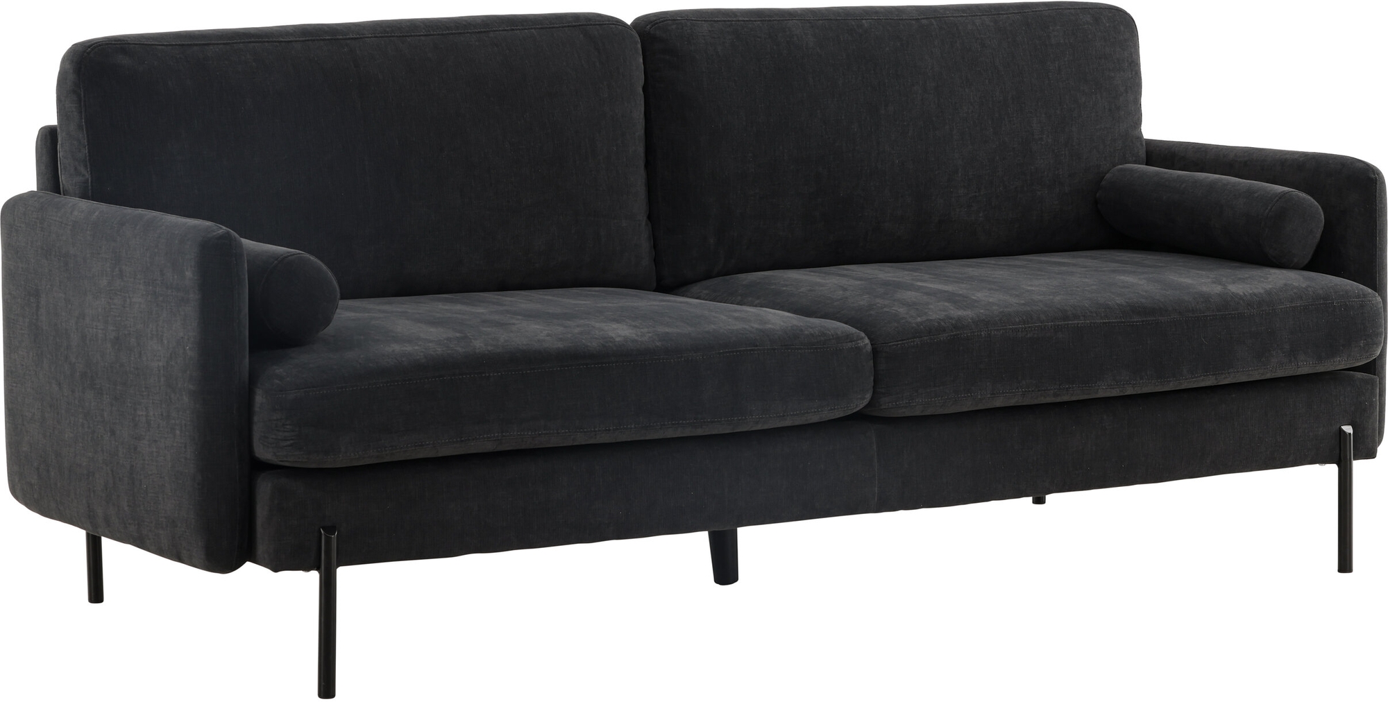 Antibes 2-sits soffa - Svart/Mörkgrå Antibes 2-sits soffa - Svart/Mörkgrå